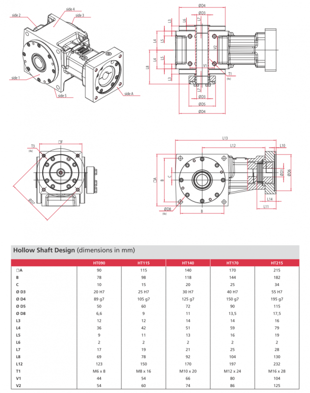 HT hypoid gearboxes EGT Eppinger Gear Technology
